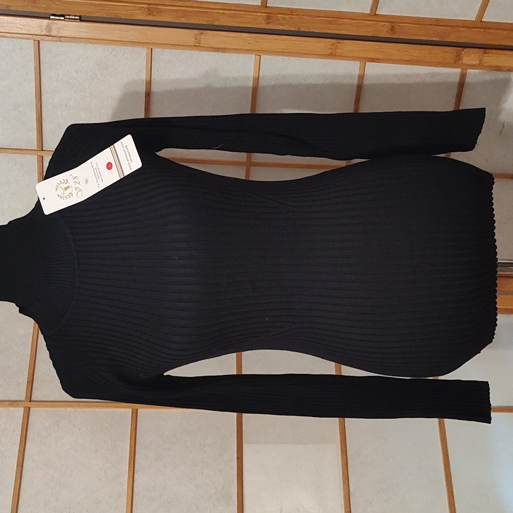 Knit top black